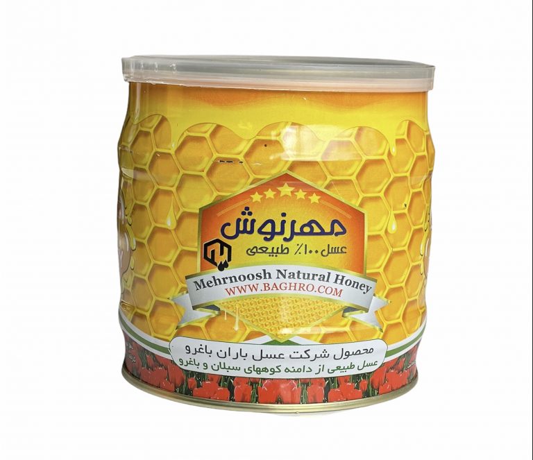 شهد عسل طبیعی با ساکارز زیر 2 گرم درصد مهرنوش